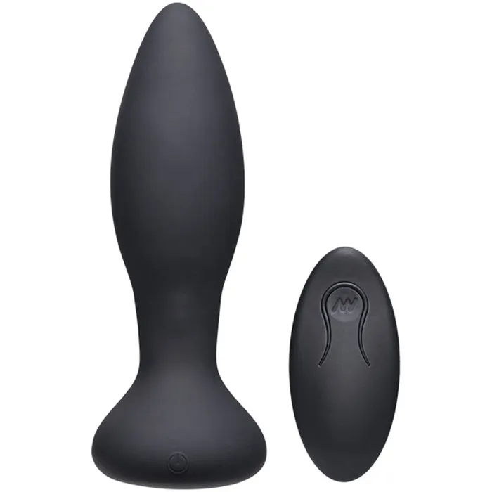 A-Play - Vibe - Experienced - Rechargeable Silicone Anal Plug with Remote | Doc Johnson Male Sex Toys