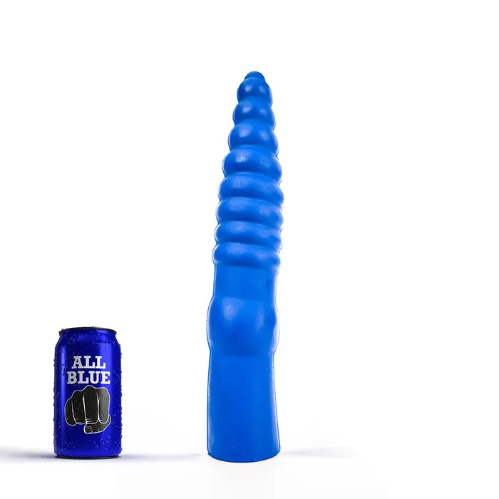 All Black Dildos All Blue Anaal Dildo 33 x 6 cm Blauw