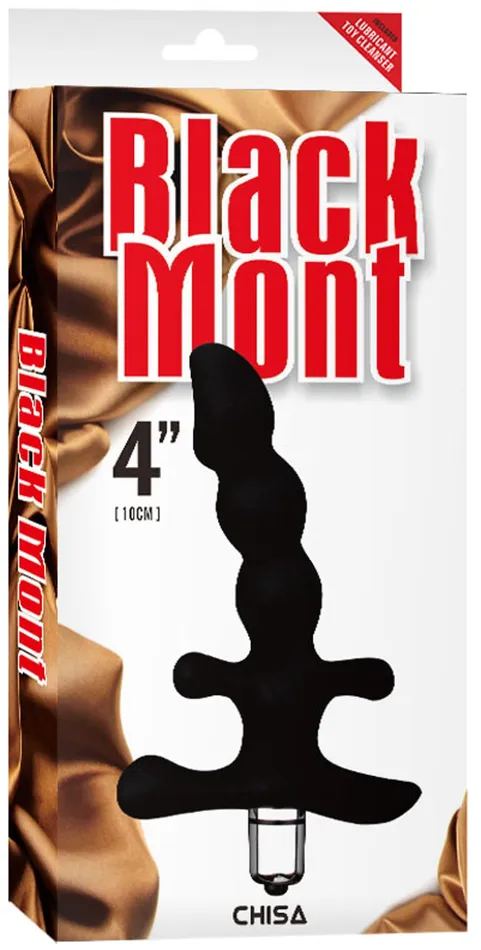 Anal | Chisa Black Mont - Perfect Grip - Prostaat Massager - Zwart