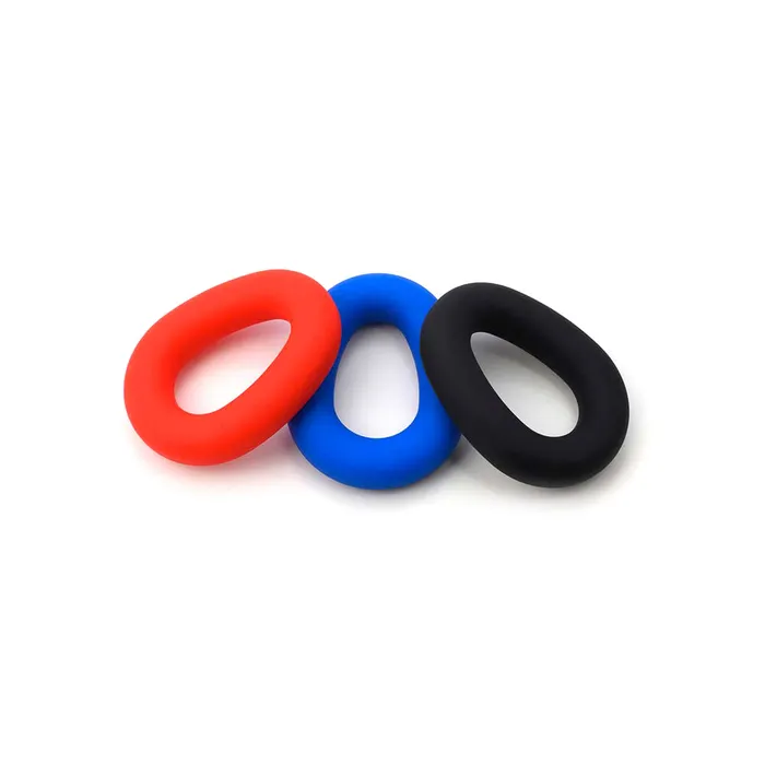 Anal | Sport Fucker - Hero - Elastische Cockring - Liquid Siliconen - Blauw - Sport Fucker