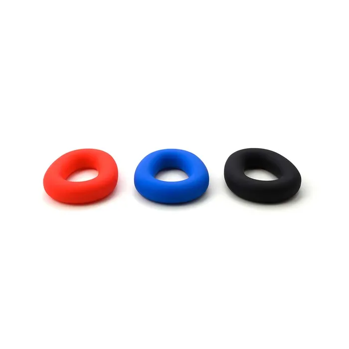 Anal | Sport Fucker - Hero - Elastische Cockring - Liquid Siliconen - Blauw - Sport Fucker