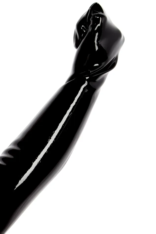 Chez Noir Latex Fisting Mitt | Vibrators