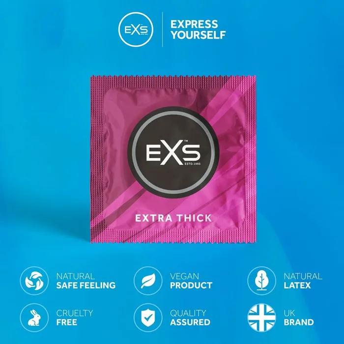 EXS Female Sex Toys | Preservativi EXS Extra Thick 12 Unità