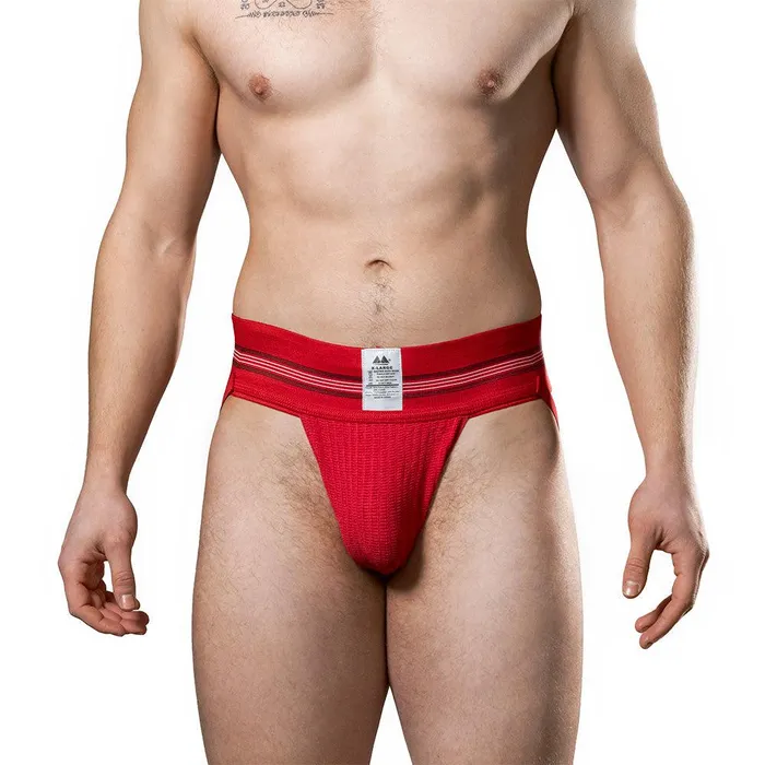 MM Original Jock Collection Jockstrap Tailleband 75 cm Rood MM Male Sex Toys