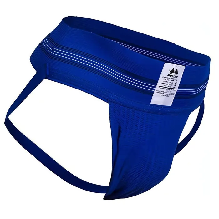 Original Jock Collection Male Sex Toys Original Edition Jockstrap modello Sportivo Blu L