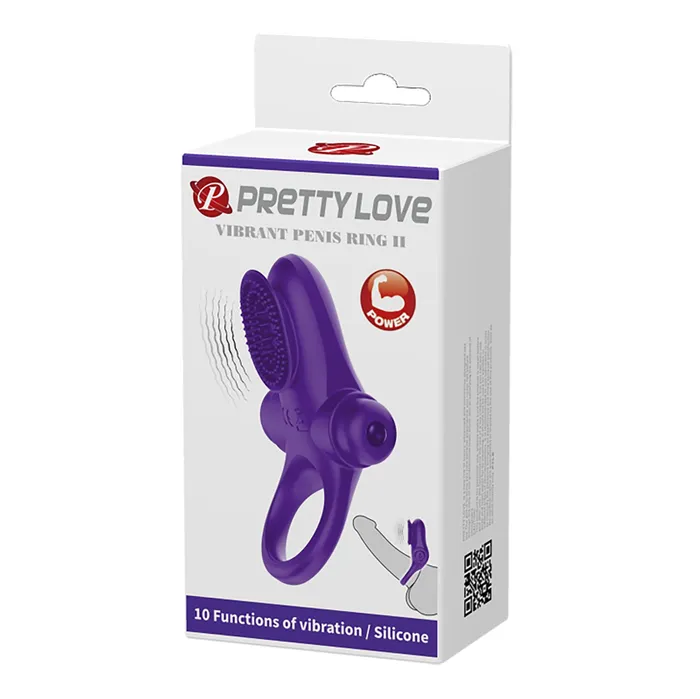 Pretty Love Pretty Love Vibrant Penis Ring 2 Purple | Vibrators