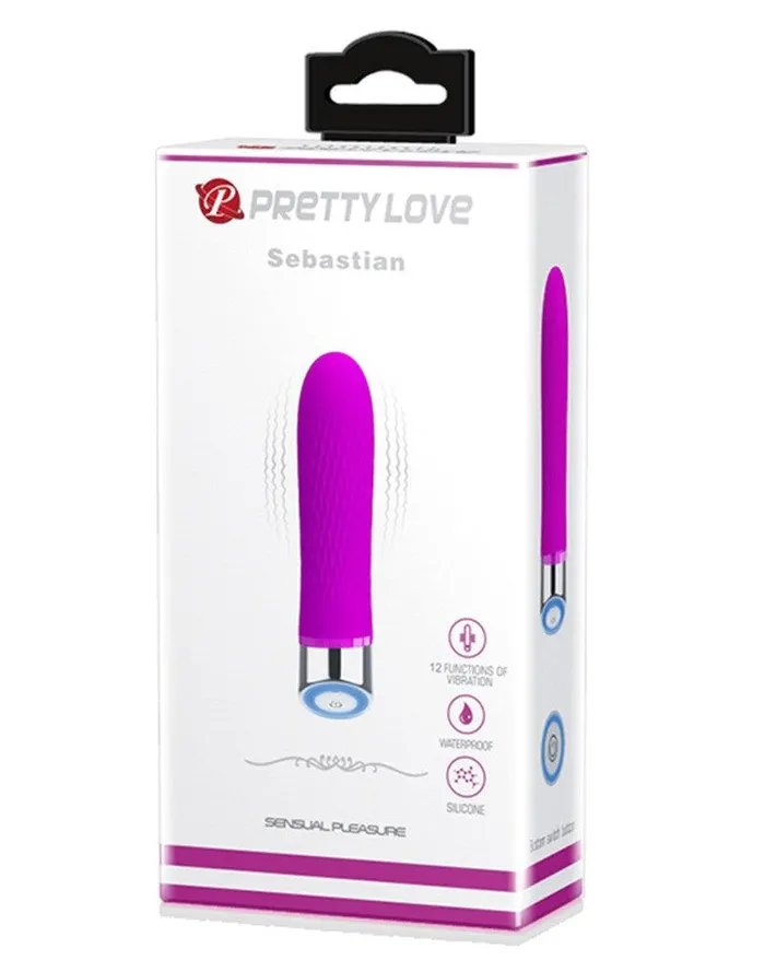 Pretty Love Vibrators | Pretty Love - Sebastian  - Mini Vibrator - Roze