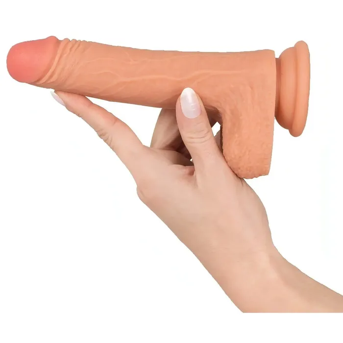 RealistiXXX Dildos | Fallo in Silicone Real Nature Boy 18.7 cm - Rosa Carne