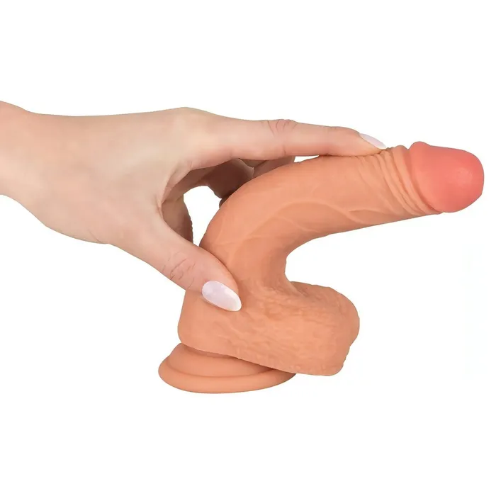 RealistiXXX Dildos | Fallo in Silicone Real Nature Boy 18.7 cm - Rosa Carne