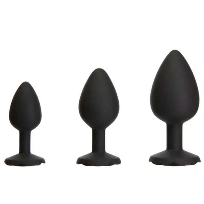 Roses Til`Dawn Silicone Anal Plug Set | BMS Enterprises Anal