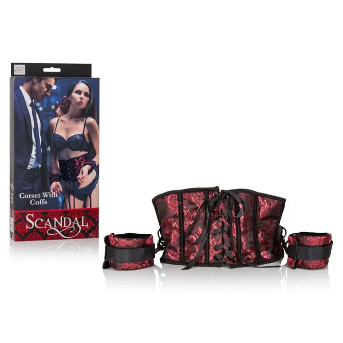 Scandal Corset With Cuffs California Exotic Couples