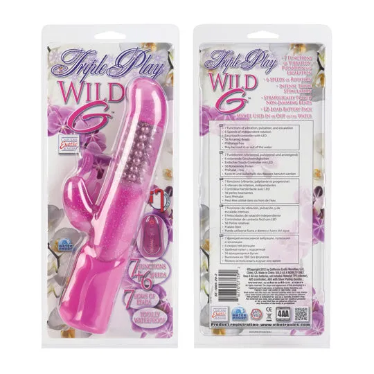 Vibrators | California Exotic Triple Play Wild G