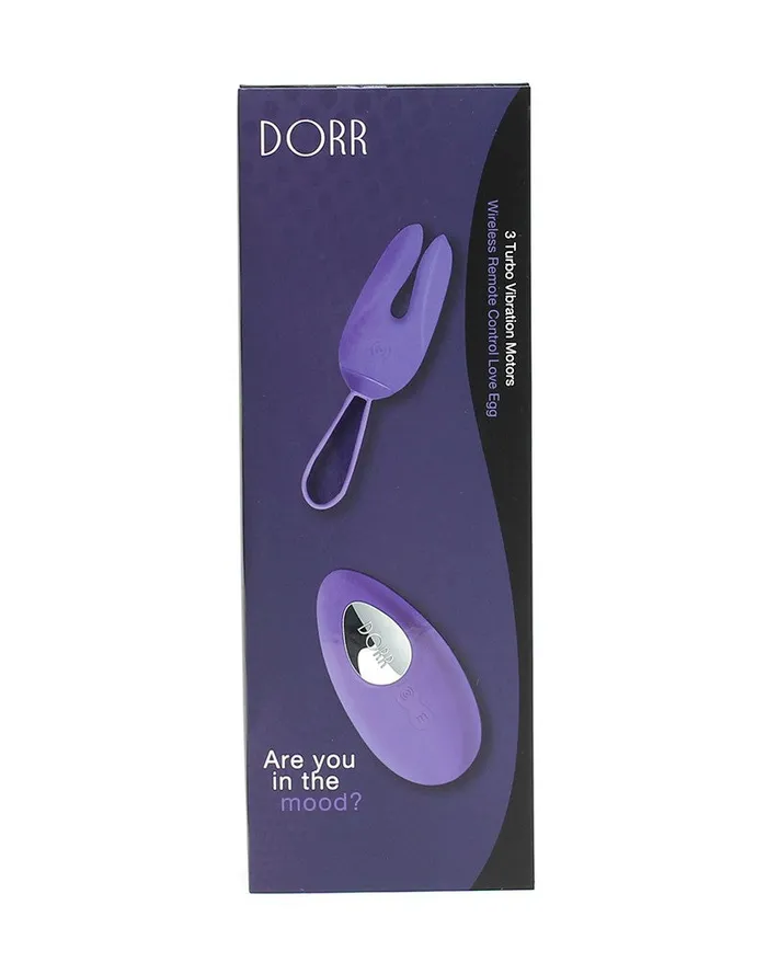 Vibrators | DORR Dorr - Rabbit Vibrerend Eitje plus Opleg Vibrator - Ozzy - Paars