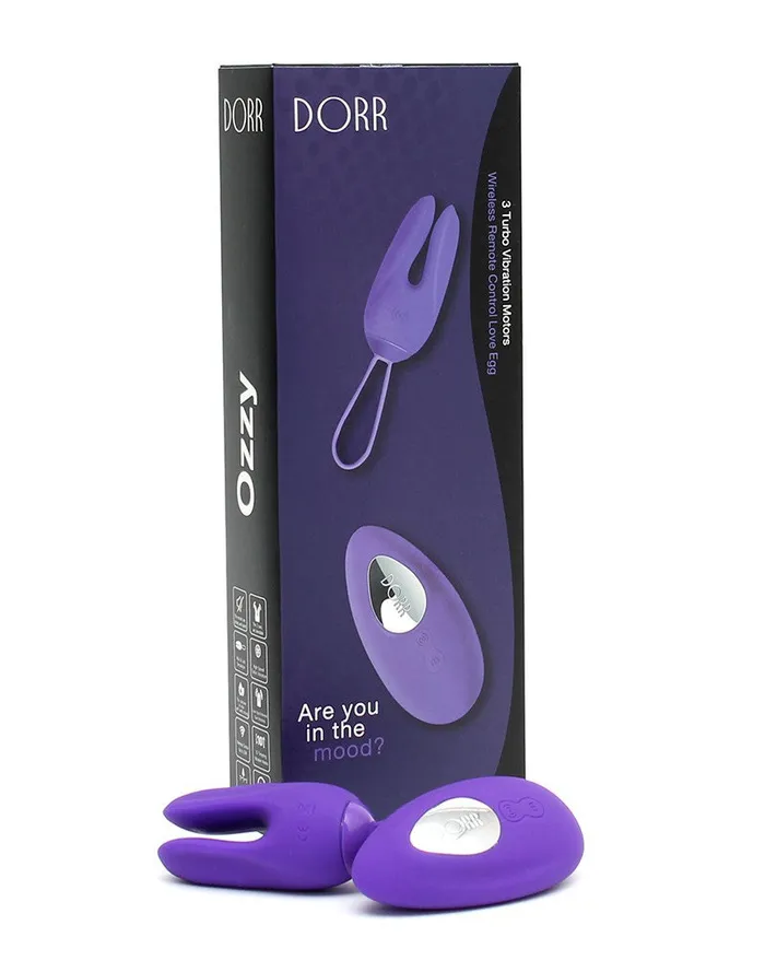 Vibrators | DORR Dorr - Rabbit Vibrerend Eitje plus Opleg Vibrator - Ozzy - Paars