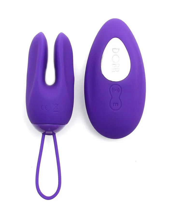 Vibrators | DORR Dorr - Rabbit Vibrerend Eitje plus Opleg Vibrator - Ozzy - Paars