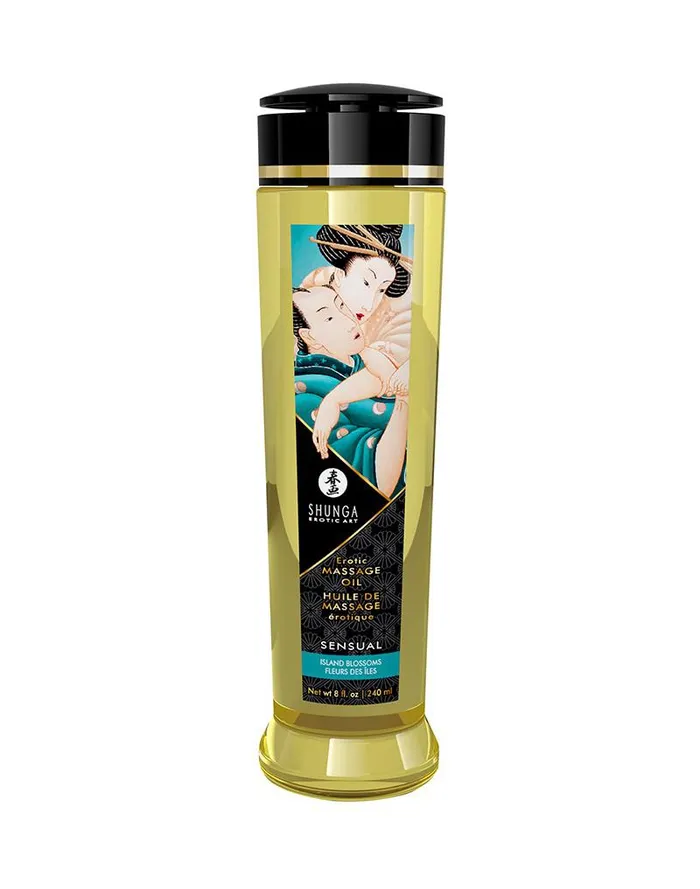 Vibrators | Shunga Shunga - Massageolie - Sensual Island Flowers - 240 ml