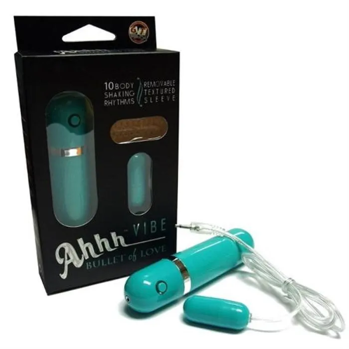 Ahhh Vibe Teal Golden Triangle Vibrators