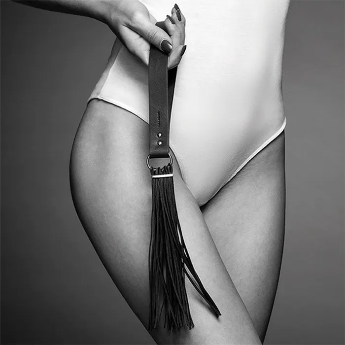 Anal Bijoux Indiscrets Bijoux Indiscrets Maze Tassel Flogger Black