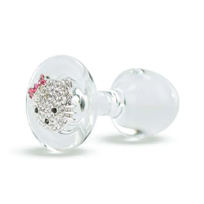 Anal Crystal Delights Crystal Delights Kitty Plug Clear