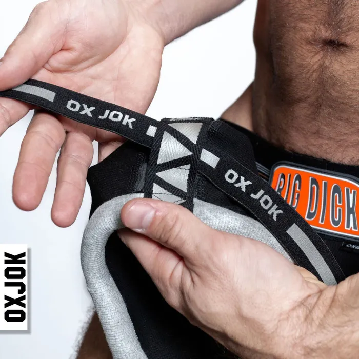 Anal | Oxjok Bulger the Big Pouch Jock Black Iron Medium