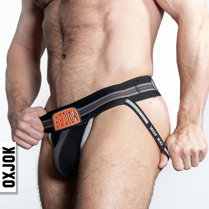 Anal | Oxjok Bulger the Big Pouch Jock Black Iron Medium