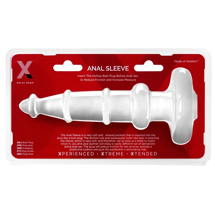 Anal | Perfect Fit Xplay Anal Sleeve Plug 7.0 Inch - Clear