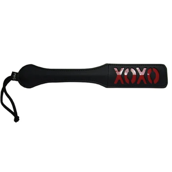 Anal Sportsheets Sex and Mischief Xoxo Paddle Black