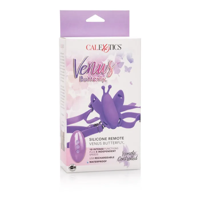 Anal | Venus Butterfly Silicone Remote Wireless Micro  Butterfly - CalExotics