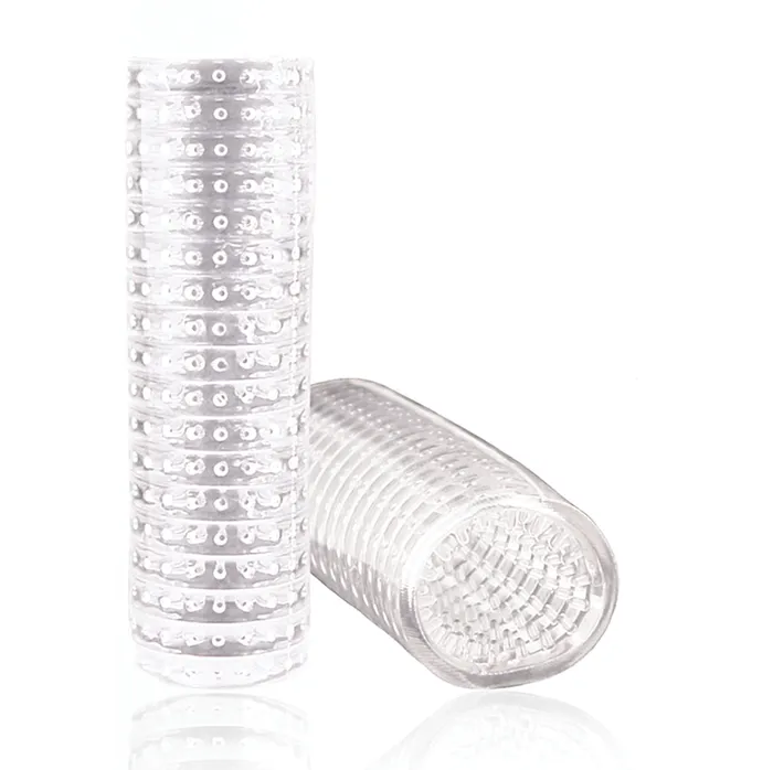 Blush M for Men Stroke Sleeve Clear Male Sex Toys