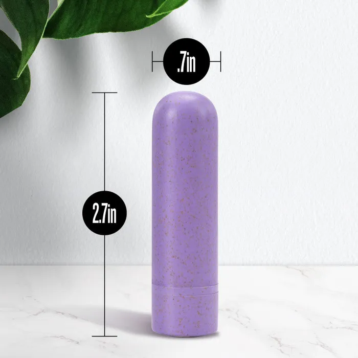 Blush Novelties Female Sex Toys | Gaia Eco Rechargeable Bullet - Lilac Purple USB Rechargeable Bullet