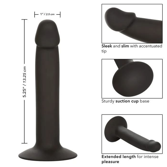 CalExotics Anal | Silicone Slim Anal Stud - Black