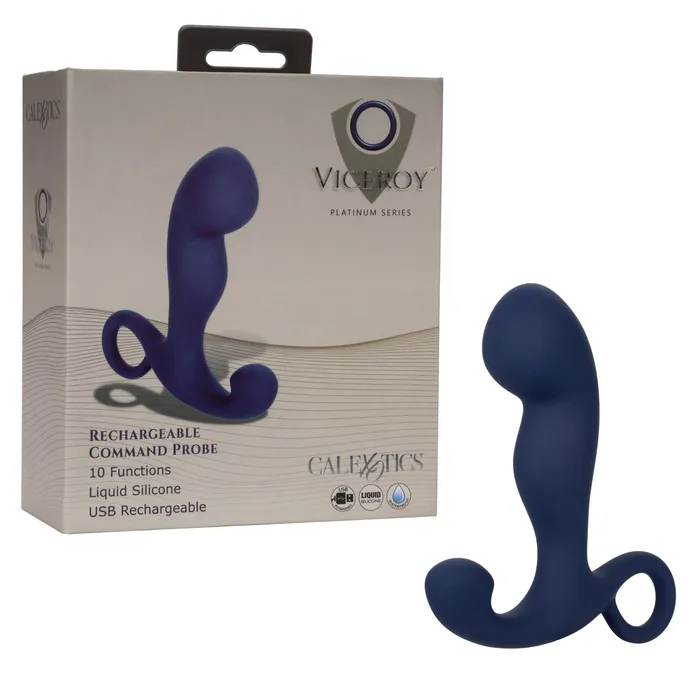 CalExotics Anal Viceroy Rechargeable Command Probe Navy