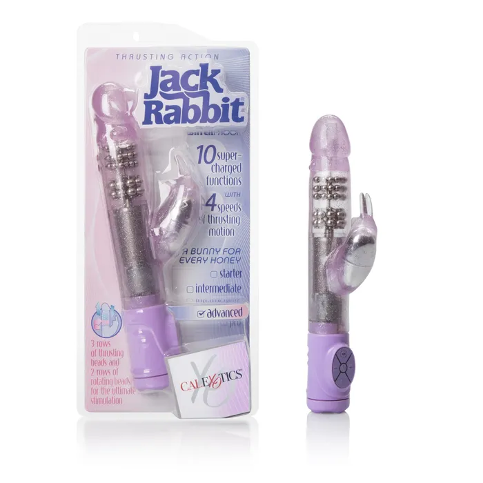 CalExotics Female Sex Toys CalExotics Thrusting Jack Rabbit Vibrator