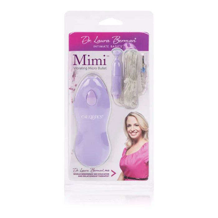 CalExotics Female Sex Toys | Dr. Laura Berman Mini Vibrating Micro Bullet