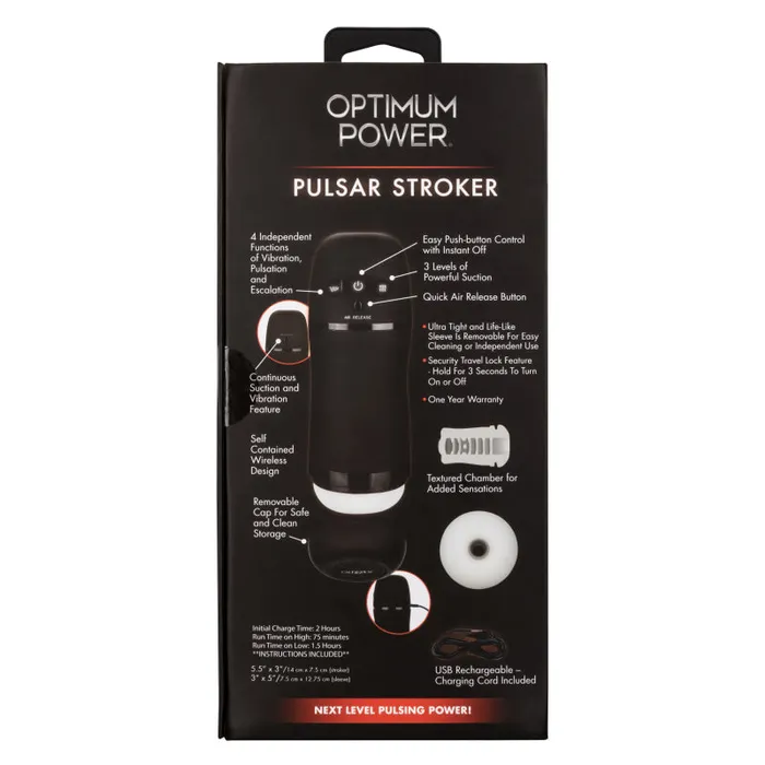 Calexotics Male Sex Toys | Optimum Power Pulsar Stroker