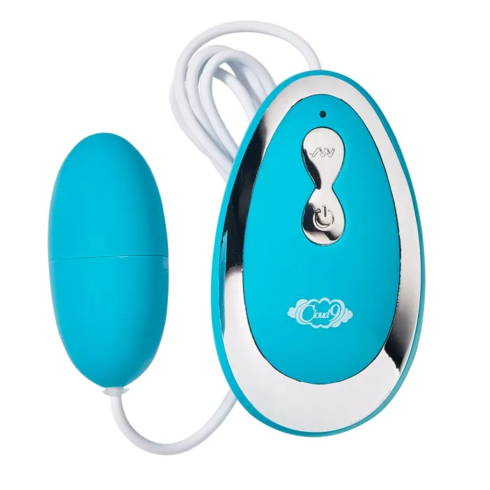 Cloud 9 Novelties Cloud 9 3 Speed Bullet With Remote Blue Female Sex Toys