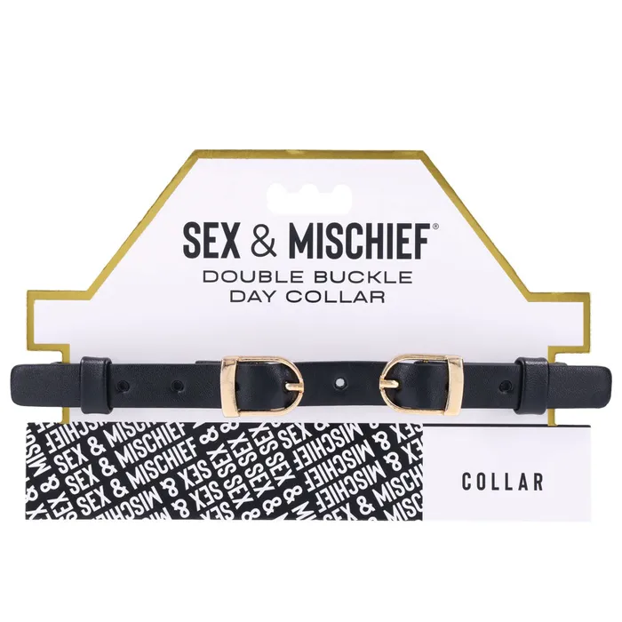 Couples | Sportsheets Sex & Mischief Double Buckle Day Collar-(ss09854)