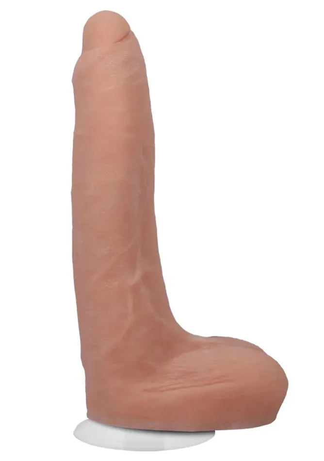 Dildos Doc Johnson Signature Cocks Owen Gray 9 Inch Ultraskyn Cock With Removable VacULock Suction Cup Skin Tone