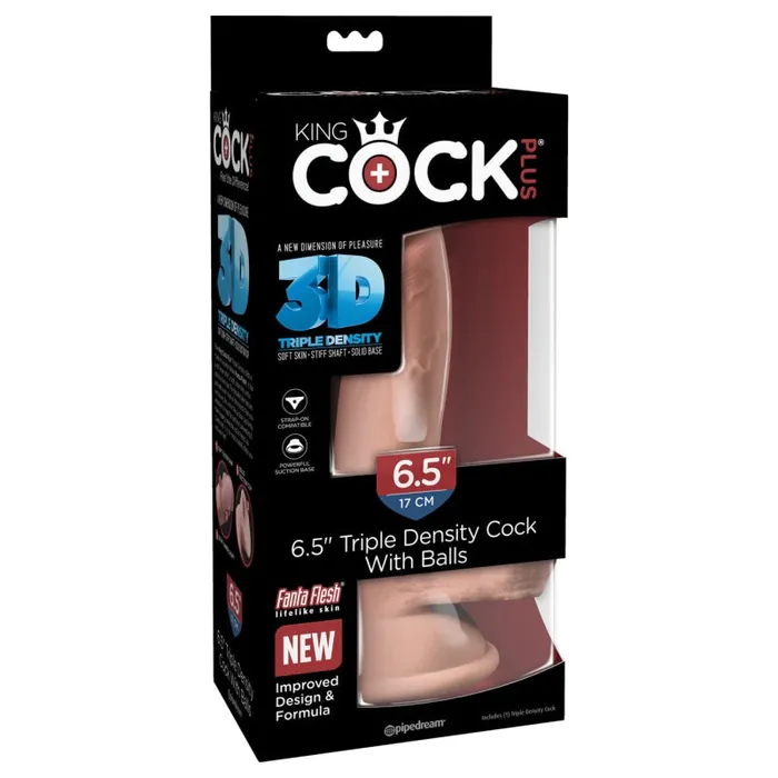 Dildos | King Cock Plus Triple Density 6.5