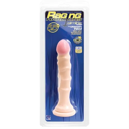 Doc Johnson Dildos Raging Slimline With Suction Cup Inch Dong