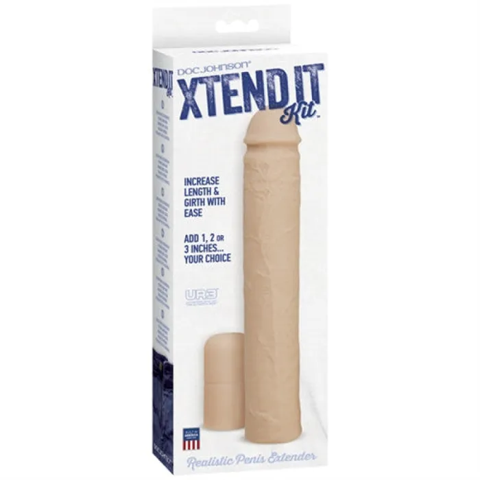 Doc Johnson Male Sex Toys | Xtend It Kit - White