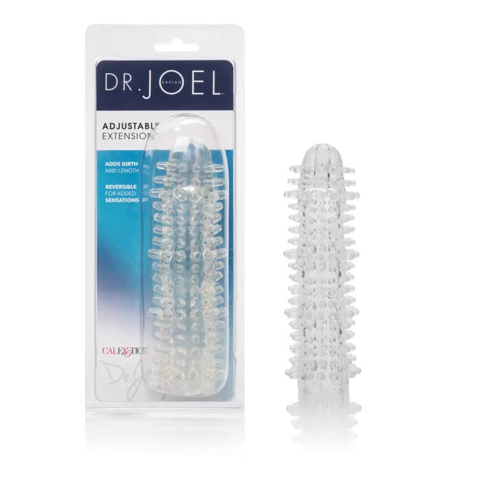 Dr. Joel Kaplan - Adjustable Extension With Added Grith - Clear | CalExotics Male Sex Toys