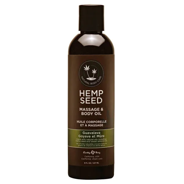 Earthly Body Couples Hemp Seed Massage Body Oilmas068