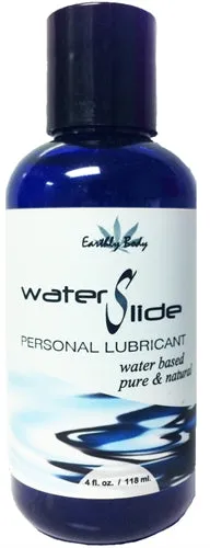 Earthly Body Vibrators Water Slide Personal Lube 4 Oz