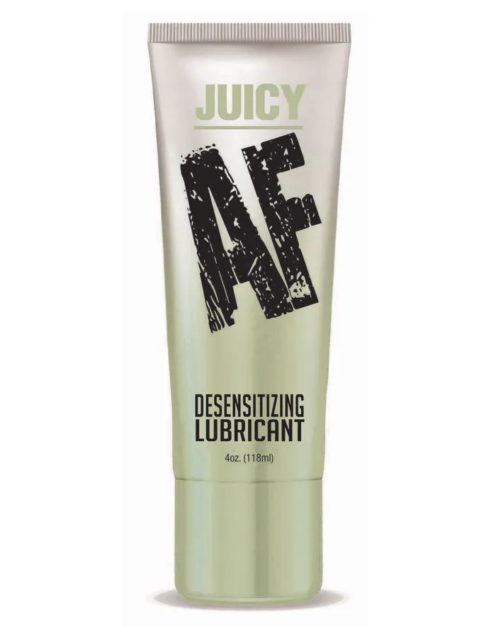 Enhancers Little Genie Juicy Af Desensitizing Gel Lube 4 Oz