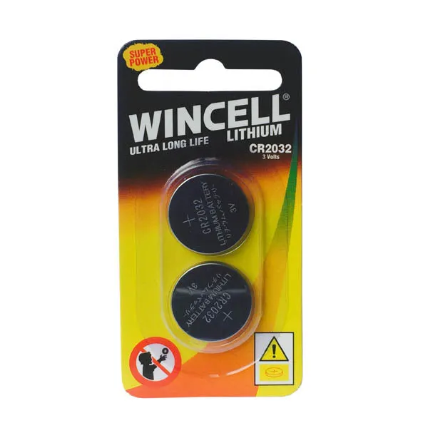 Enhancers WincellWinmax Wincell CR2032 Batteries Lithium Cell Batteries CR2032 2 Pack 2032L2