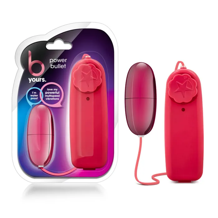 Female Sex Toys Blush Novelties B Yours Power Bullet Cerise