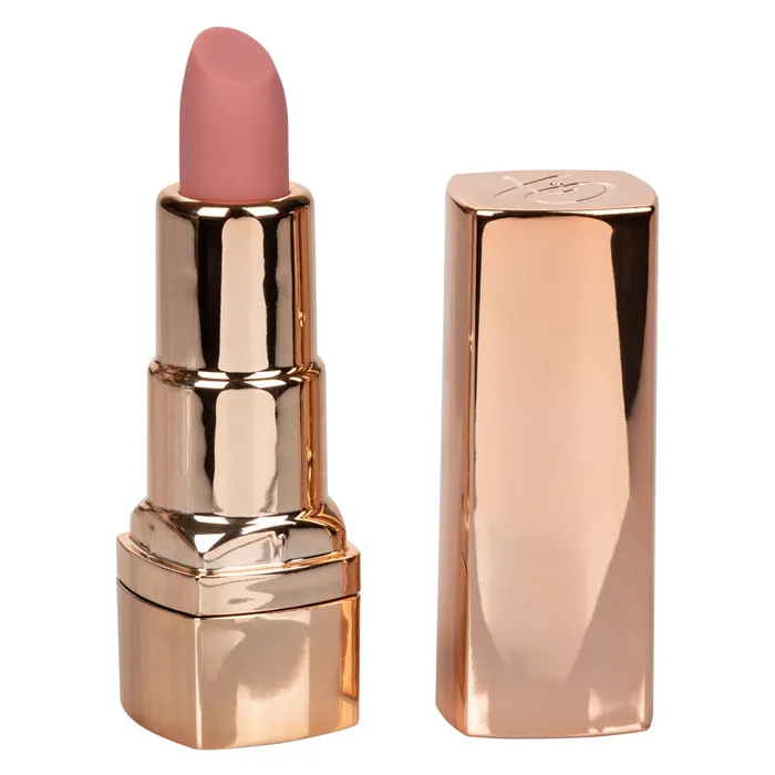 Female Sex Toys CalExotics Hide and Play Rechargeable Lipstick Mini Vibrator Nude