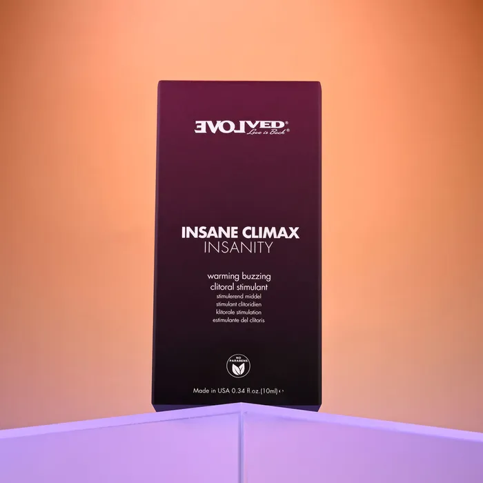 Female Sex Toys | Evolved INSANE CLIMAX - INSANITY - Warming Buzzing Clitoral Stimulation Gel - 10 ml - Evolved