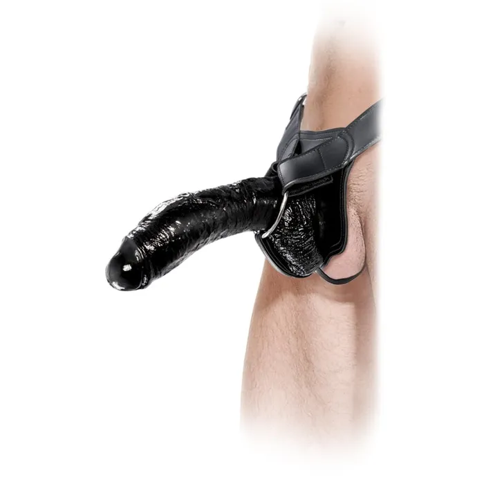 Fetish Fantasy Extreme Extreme Hollow Strap-on - Black | Pipedream Female Sex Toys